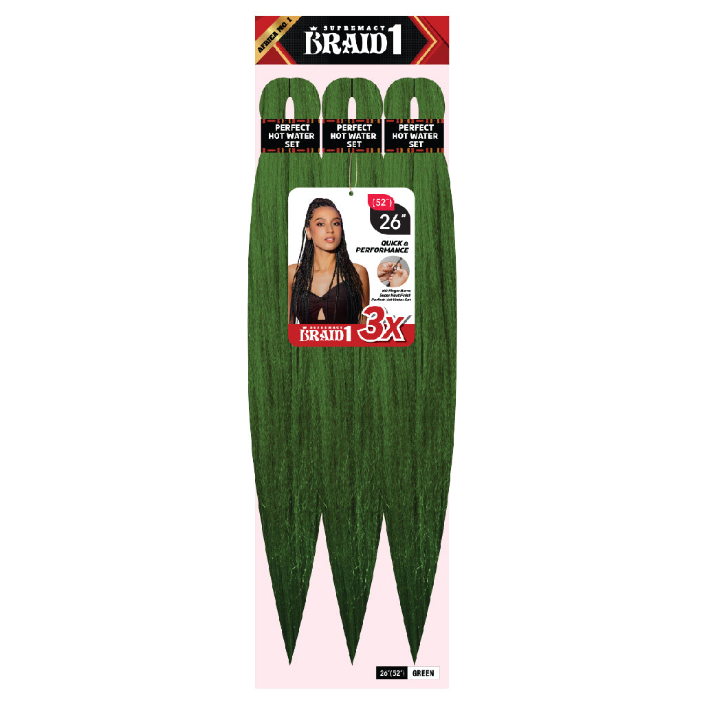 BRAID1 Quick & Performance 3X 26" - BRAID BEAUTY