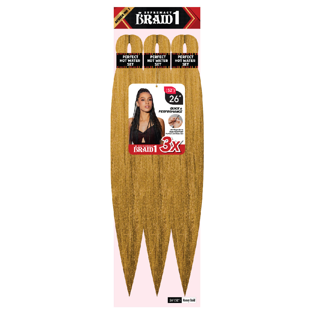 BRAID1 Quick & Performance 3X 26" - BRAID BEAUTY