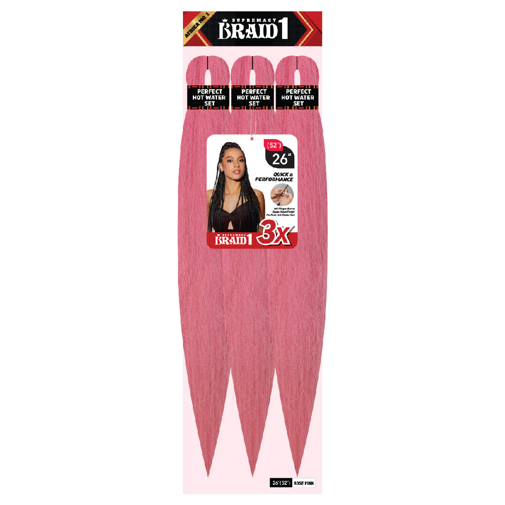 BRAID1 Quick & Performance 3X 26" - BRAID BEAUTY
