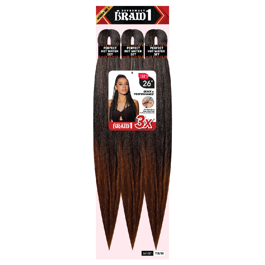 BRAID1 Quick & Performance 3X 26" - BRAID BEAUTY