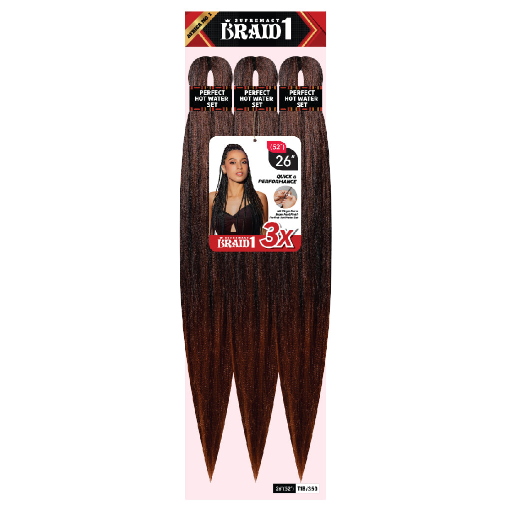 BRAID1 Quick & Performance 3X 26" - BRAID BEAUTY