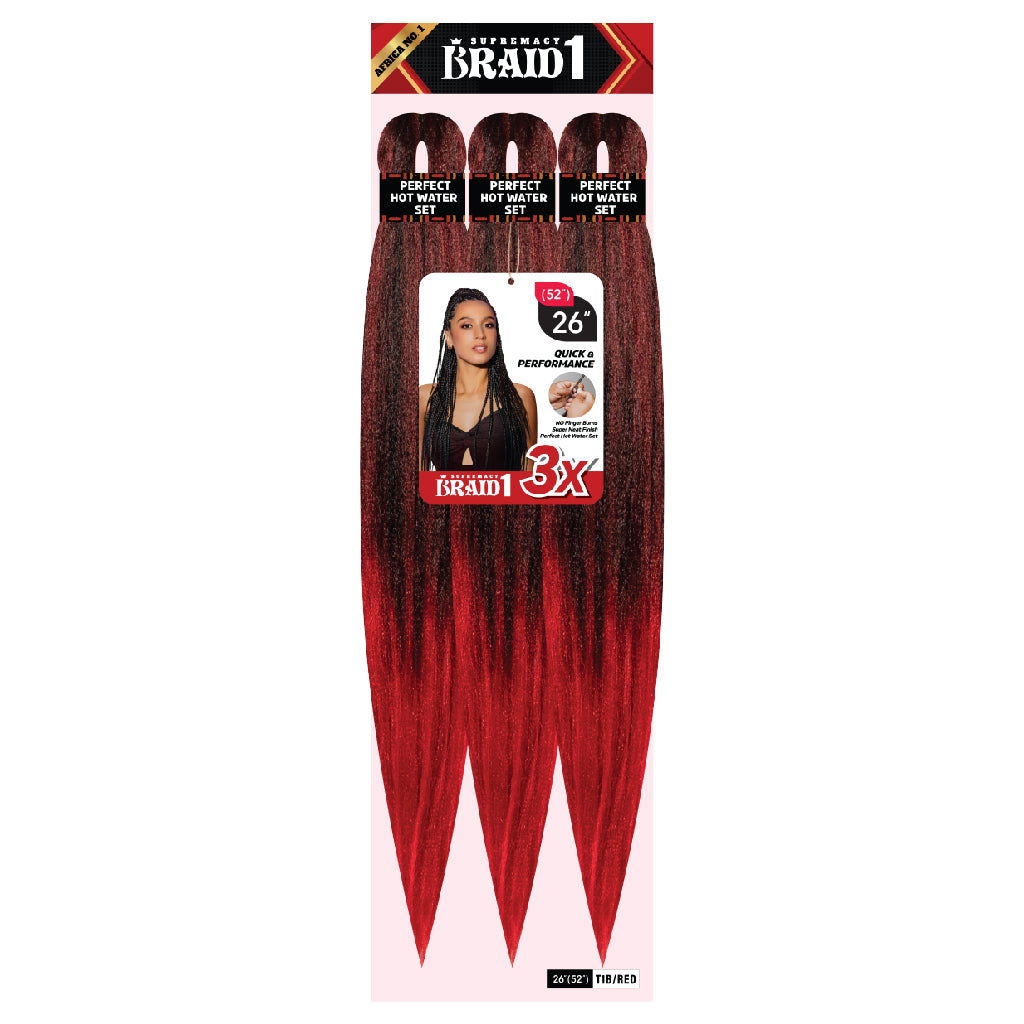 BRAID1 Quick & Performance 3X 26" - BRAID BEAUTY