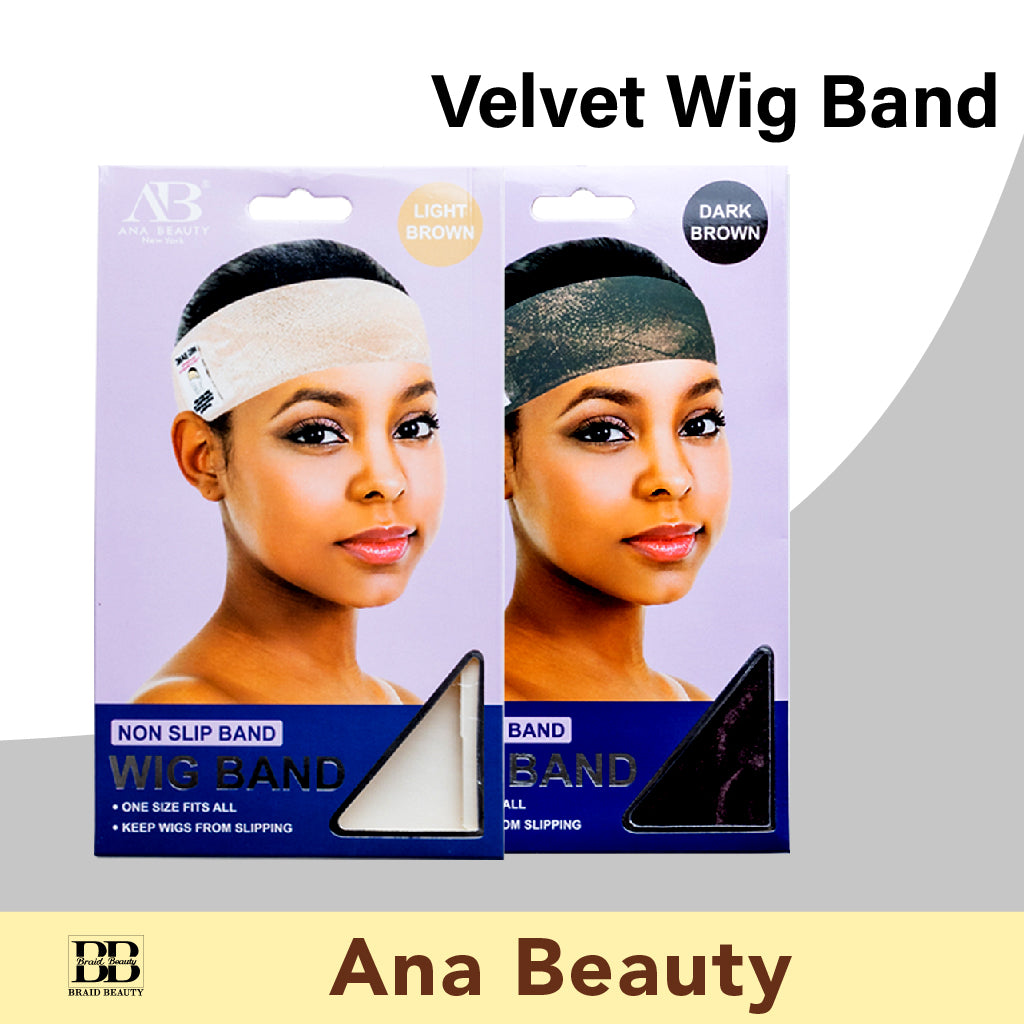 Ana Beauty Velvet Wig Band - BRAID BEAUTY