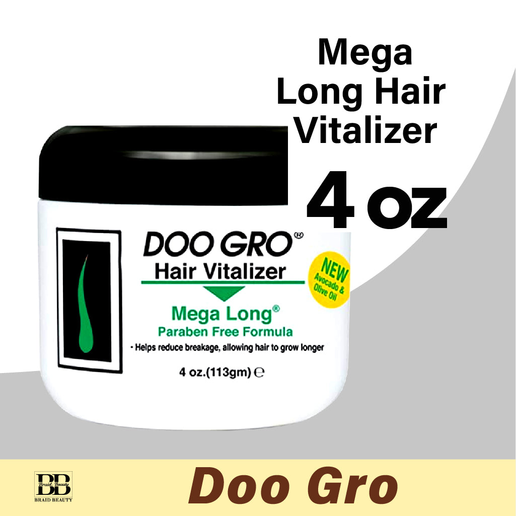 DOO GRO Hair Vitalize Mega Long Hair Vitalizer  4 oz - BRAID BEAUTY