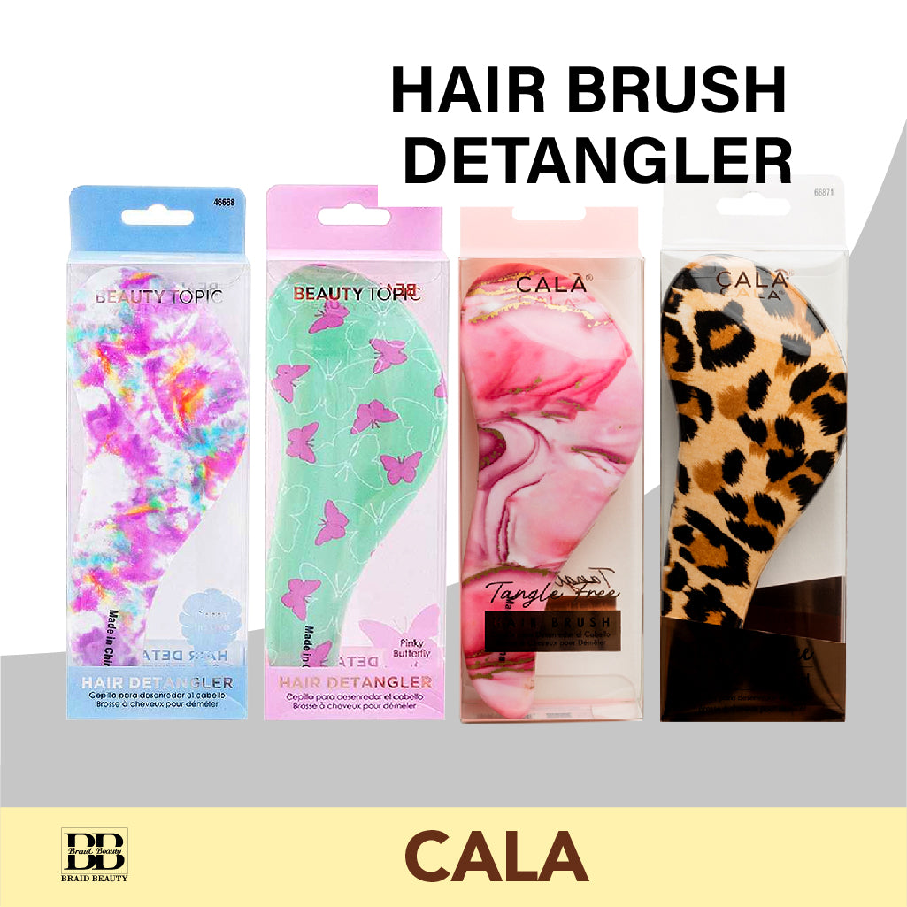 CALA Hair Brush Detangler - BRAID BEAUTY