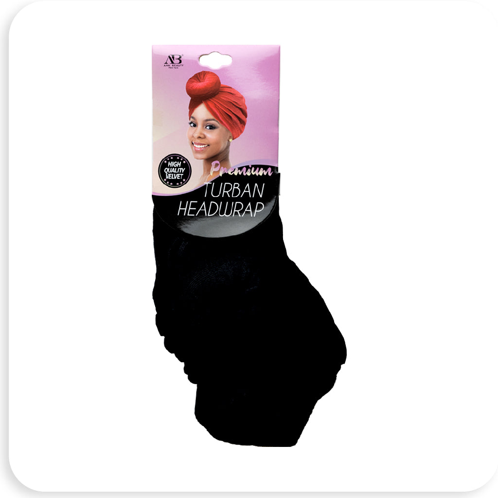 Ana Beauty Premium Velvet Turban Headwrap - BRAID BEAUTY