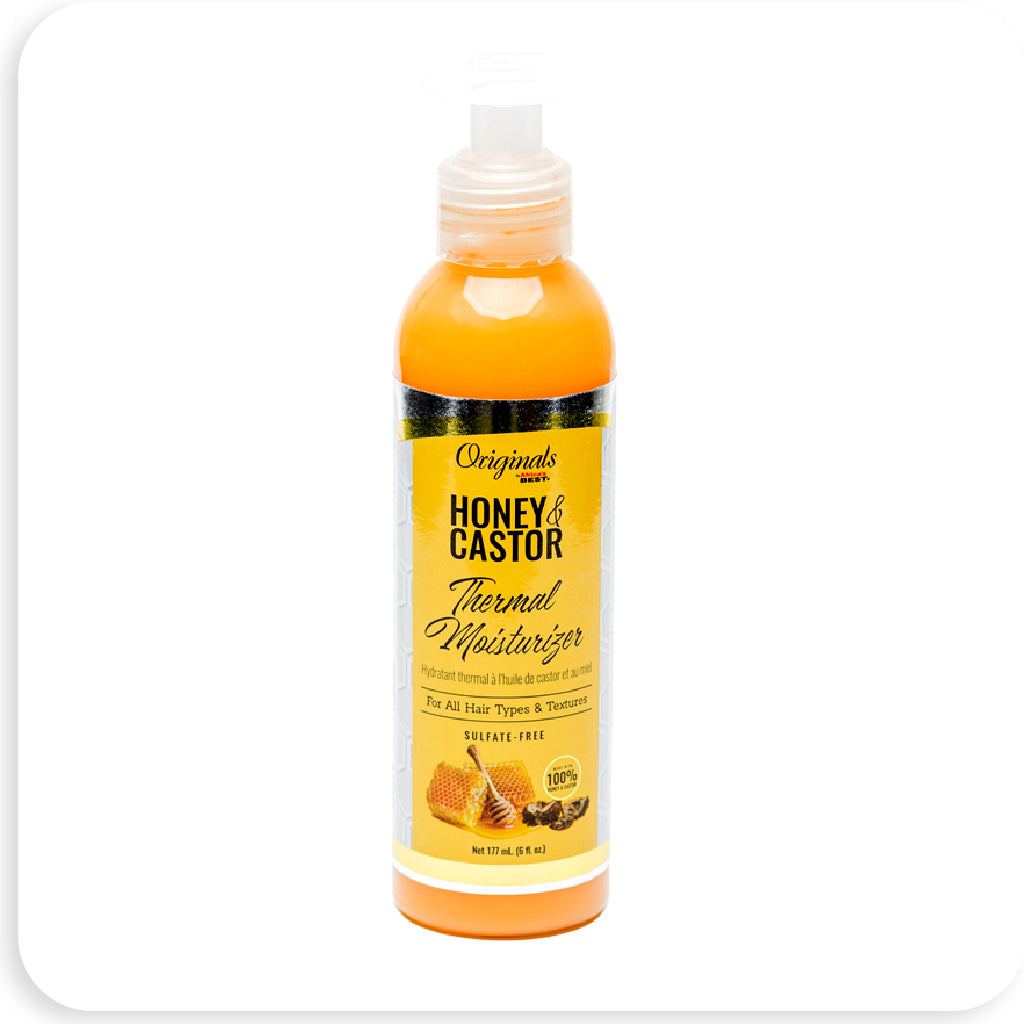 Africa's Best Originals Honey & Castor Thermal Moisturizer 6 oz - BRAID BEAUTY