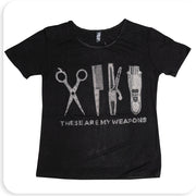 HotFix Rhinestone AF T-Shirt - Weapon - BRAID BEAUTY