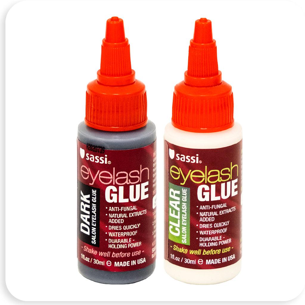 Sassi Eyelash Latex Glue 1 oz - BRAID BEAUTY
