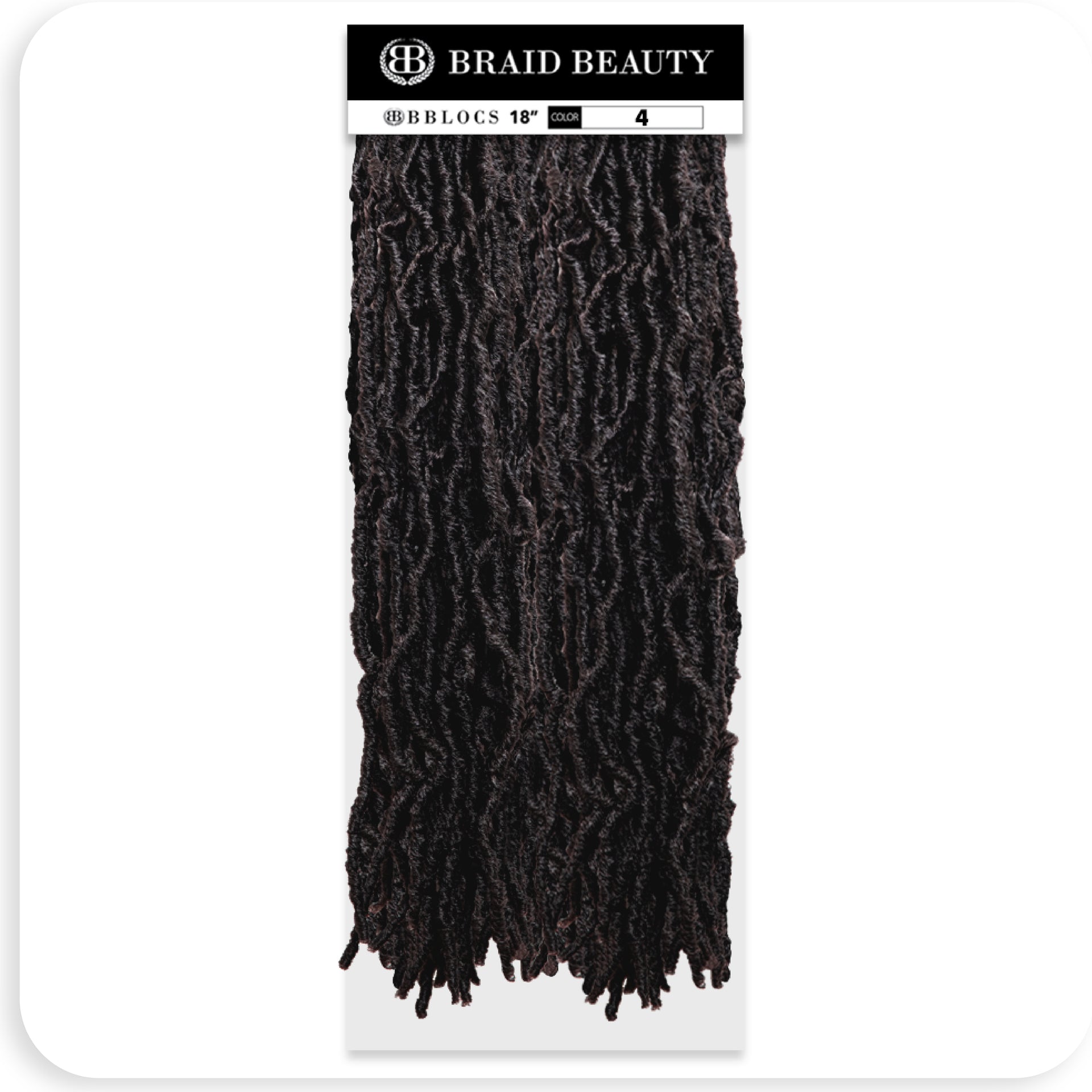 BBLOCS 18" (Faux Locs by BraidBeauty) - BRAID BEAUTY