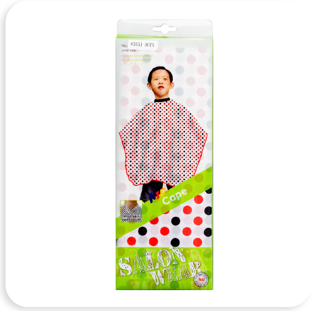 M&M Salonwear Kid Cape Print #3451 - BRAID BEAUTY