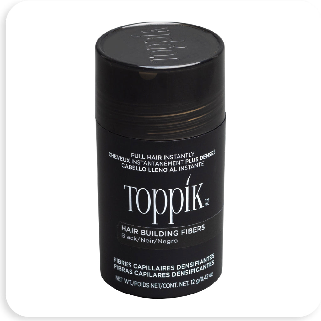 Toppik Hair Building Fibers 12g/0.42 oz Black | BRAID BEAUTY