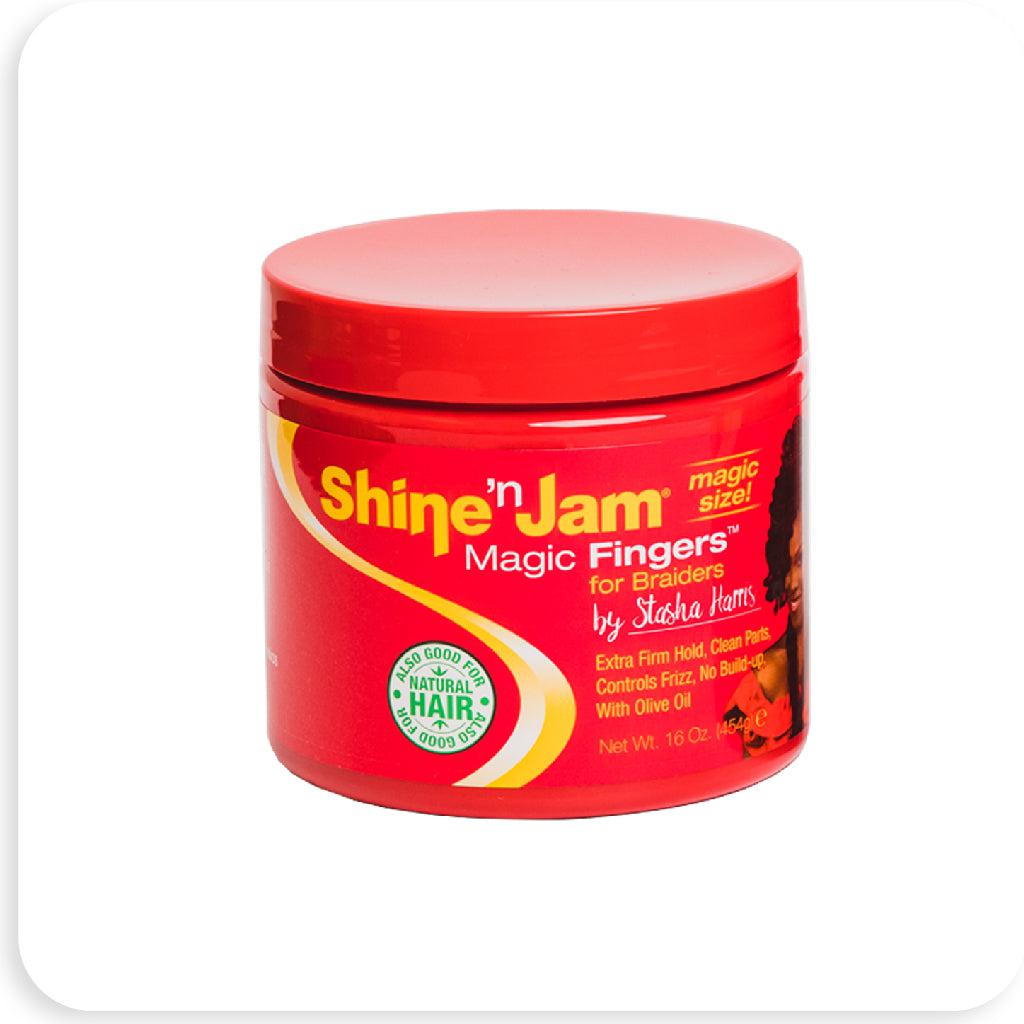 Ampro Shine 'n Jam Magic Fingers 16 oz - BRAID BEAUTY