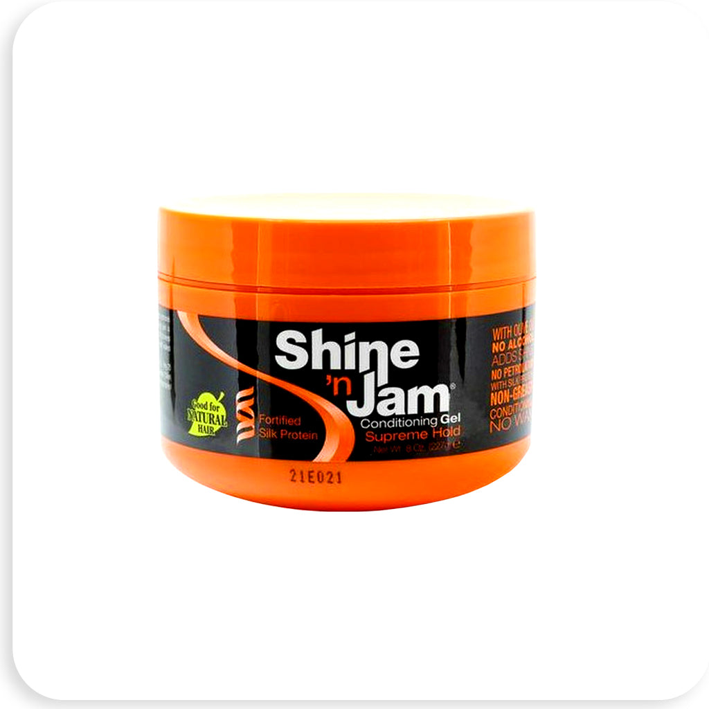 Ampro Shine 'n Jam Supreme 8 oz - BRAID BEAUTY