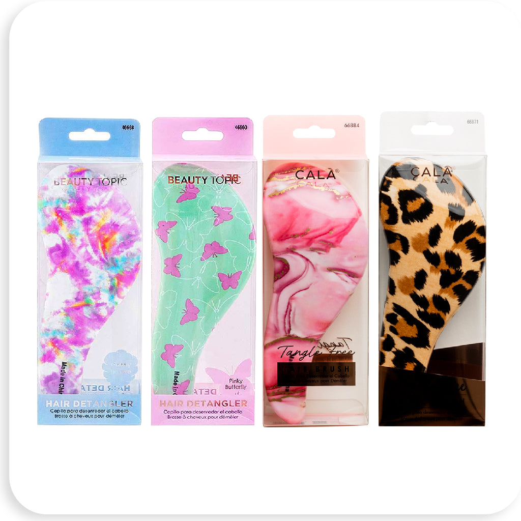 CALA Hair Brush Detangler - BRAID BEAUTY