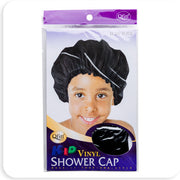 M&M #547 Kid Shower Cap Black - BRAID BEAUTY