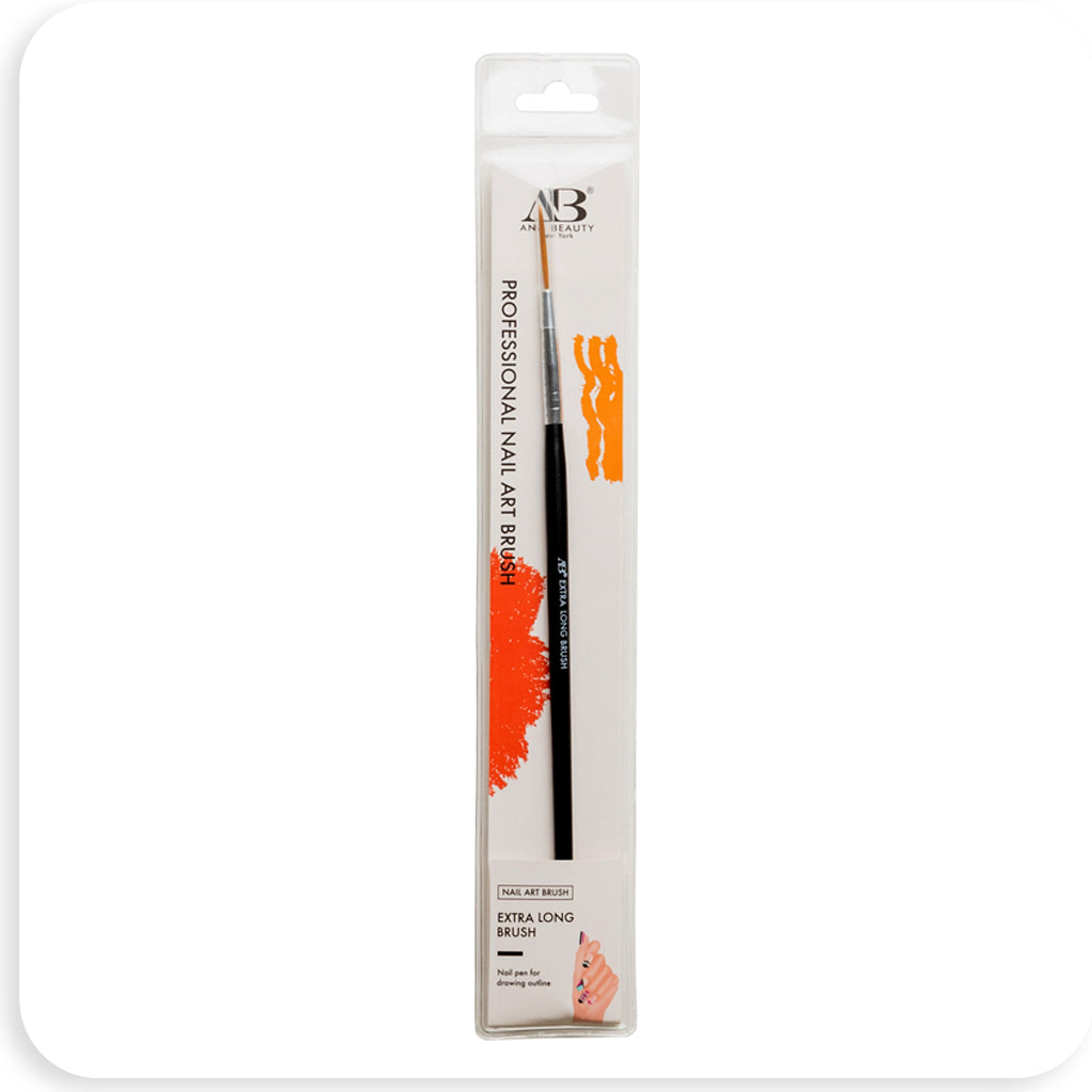 Ana Beauty Nail Art Brush Extra Long - BRAID BEAUTY