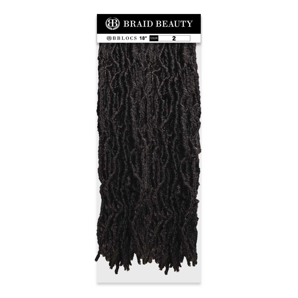 BBLOCS 18" (Faux Locs by BraidBeauty) - BRAID BEAUTY
