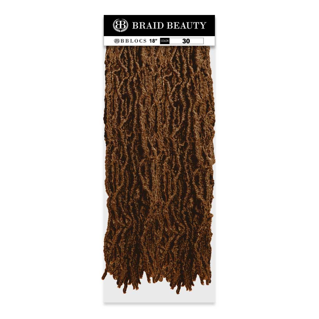 BBLOCS 18" (Faux Locs by BraidBeauty) - BRAID BEAUTY