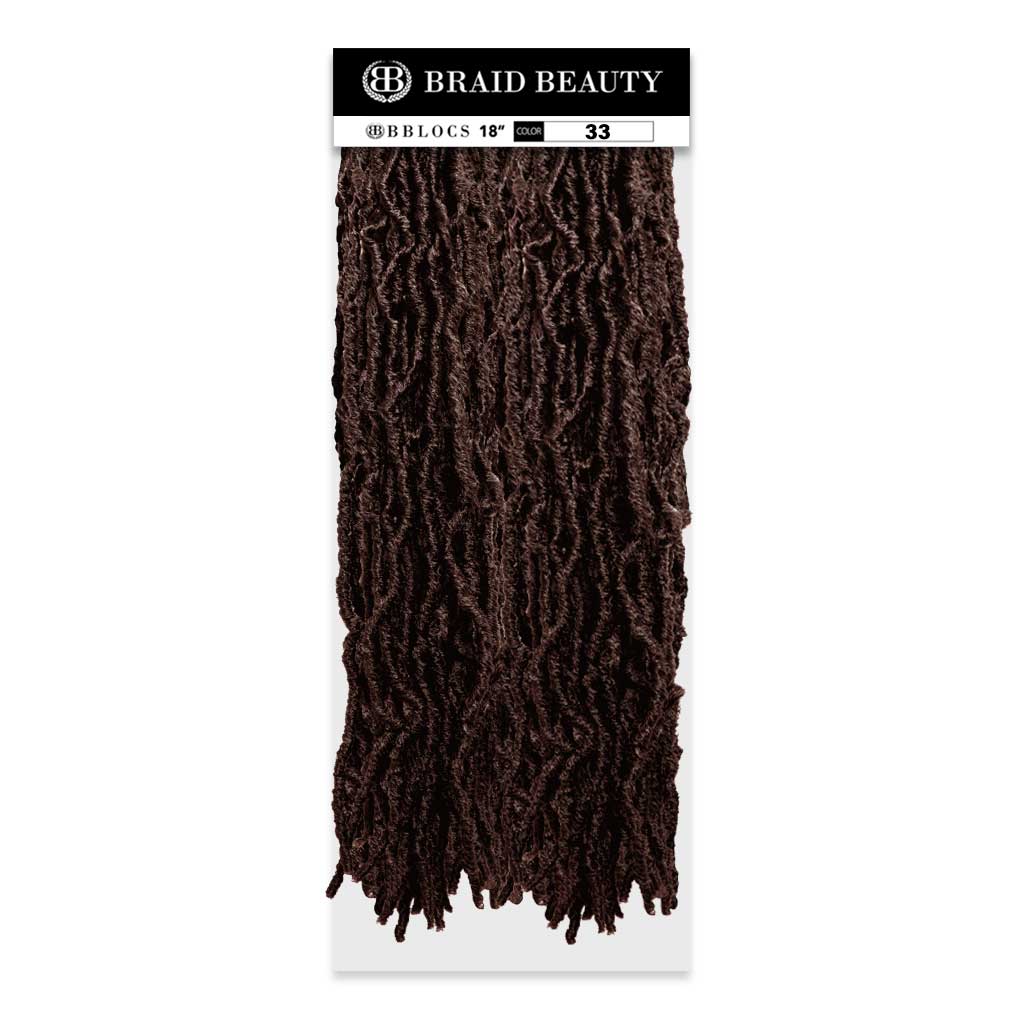 BBLOCS 18" (Faux Locs by BraidBeauty) - BRAID BEAUTY