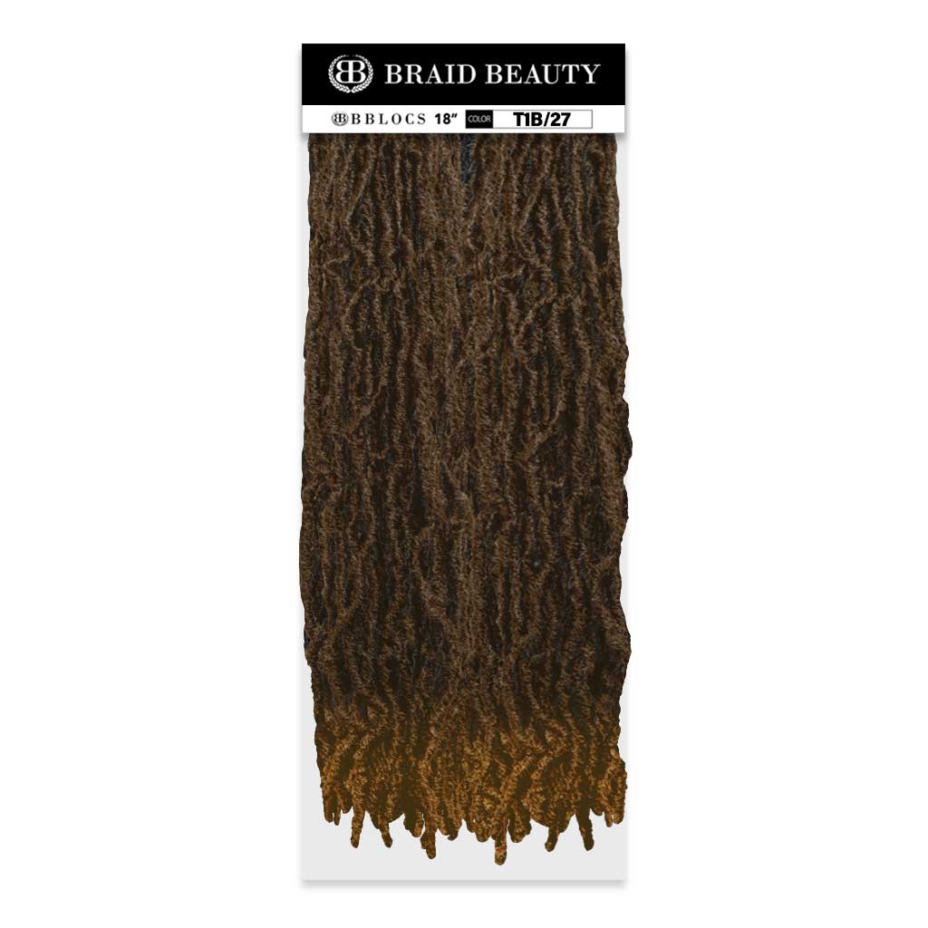 BBLOCS 18" (Faux Locs by BraidBeauty) - BRAID BEAUTY