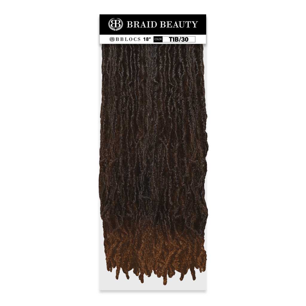 BBLOCS 18" (Faux Locs by BraidBeauty) - BRAID BEAUTY