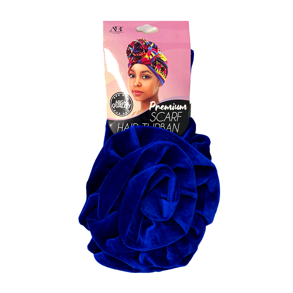 HAIR TURBAN VELVET - BRAID BEAUTY INC