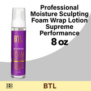 BTL Professional Moisture Sculpting Foam Wrap Lotion Supreme Performance 8oz - BRAID BEAUTY