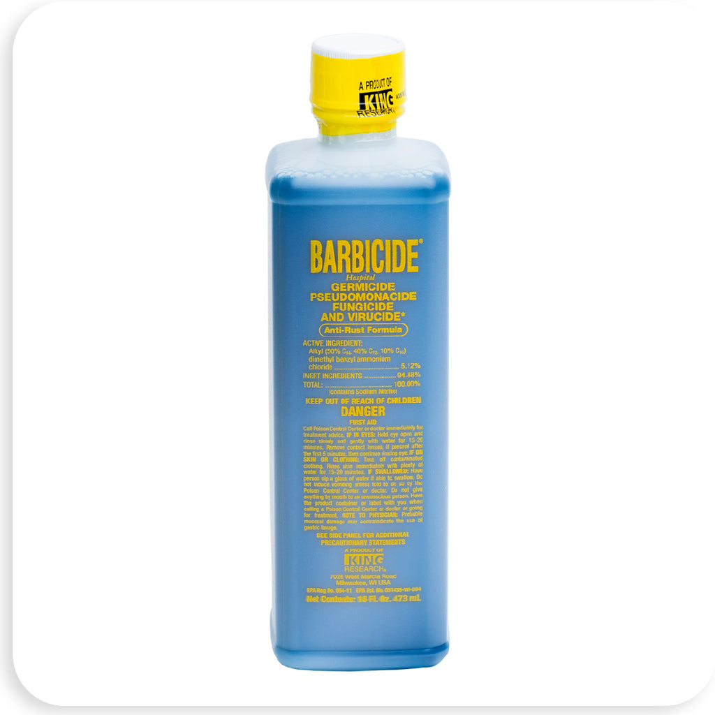 Barbicide Disinfectant Concentrate 16 oz - BRAID BEAUTY