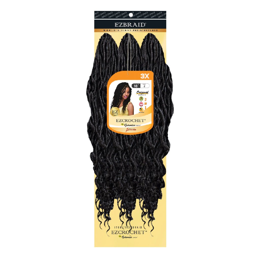 Bohemian LOCS 18" - 3X - BRAID BEAUTY