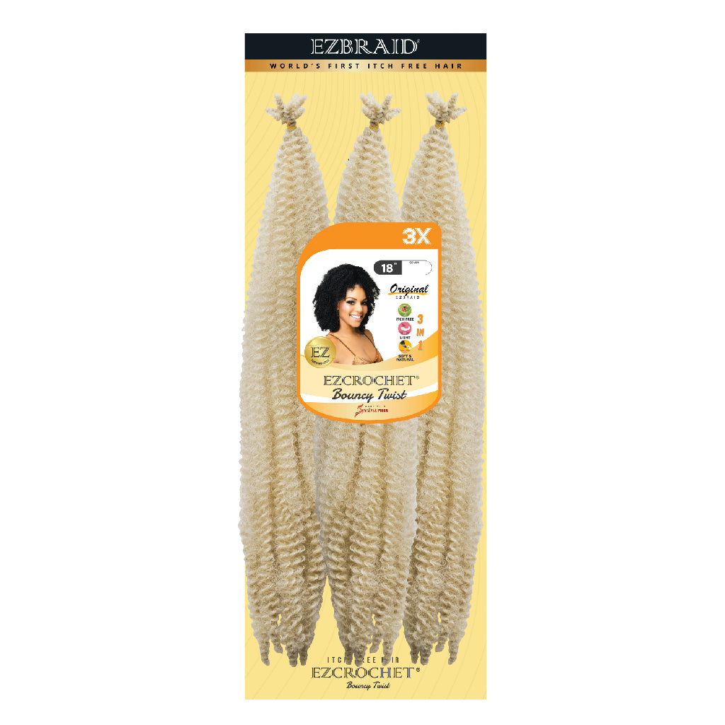 EZCROCHET Bouncy Twist 18" X3 - BRAID BEAUTY
