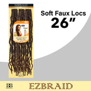 EZCROCHET Soft Faux Locs 26" X3 - BRAID BEAUTY