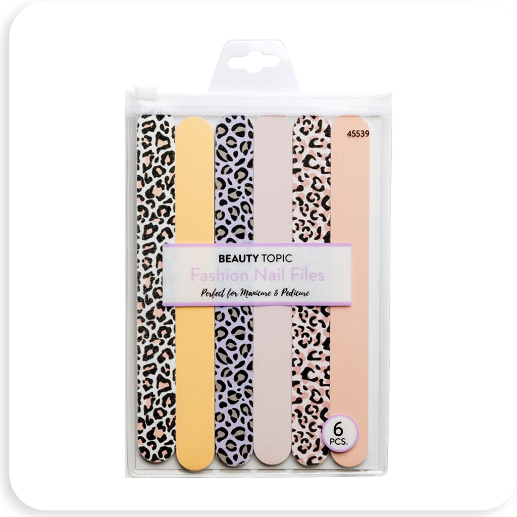 CALA Fashion Nail Files #Cheetah Girls - BRAID BEAUTY