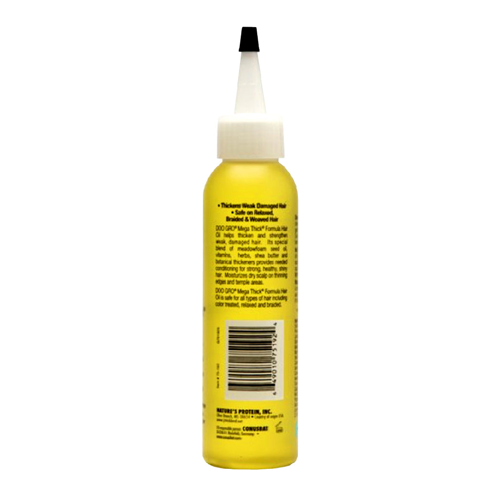 DOO GRO Mega Thick Hair Oil, 4.5 oz - BRAID BEAUTY