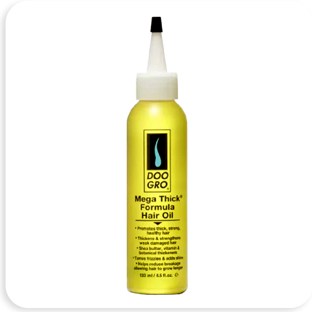 DOO GRO Mega Thick Hair Oil, 4.5 oz - BRAID BEAUTY