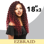 EZCROCHET Deep Wave 18" -3X - BRAID BEAUTY