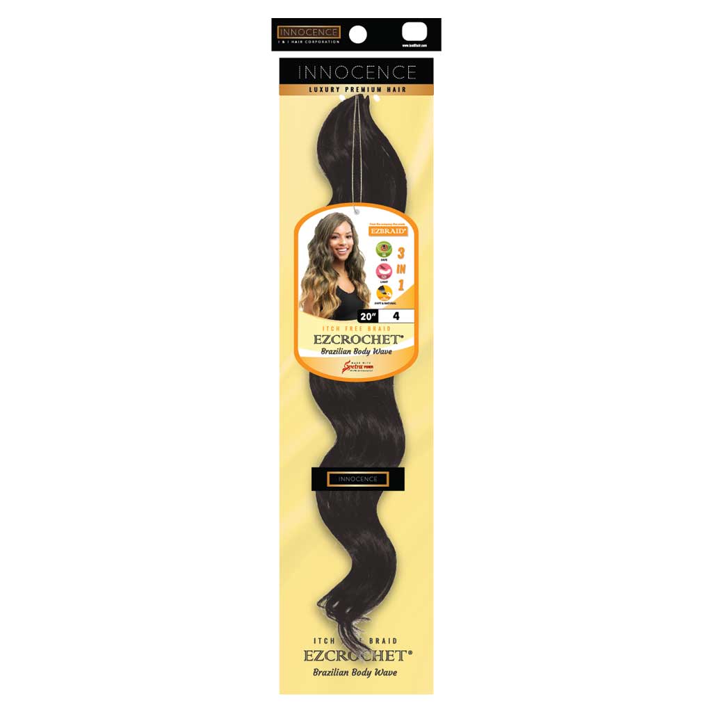 EZCROCHET Brazilian Body Wave 20" - BRAID BEAUTY