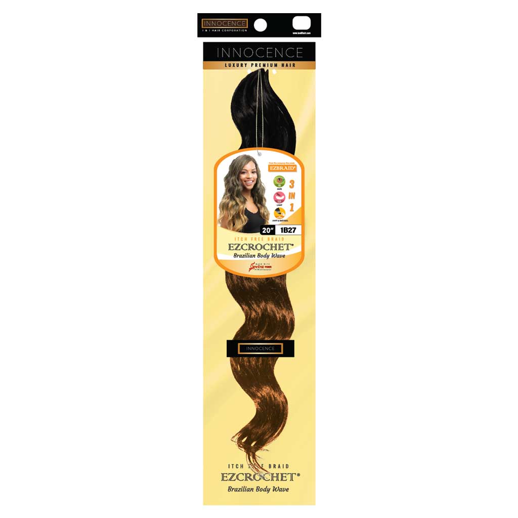 EZCROCHET Brazilian Body Wave 20" - BRAID BEAUTY