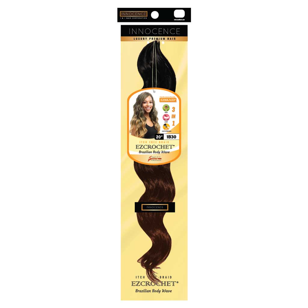 EZCROCHET Brazilian Body Wave 20" - BRAID BEAUTY