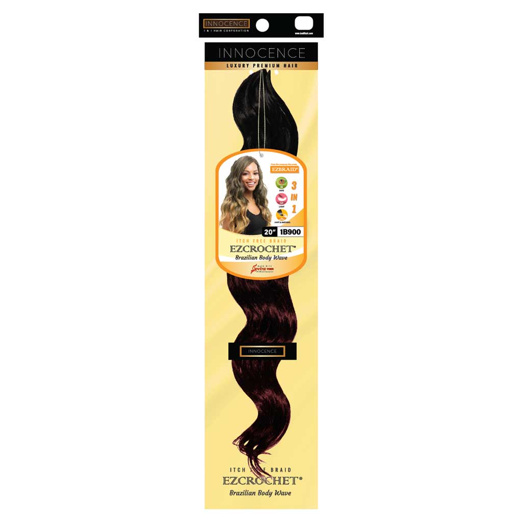 EZCROCHET Brazilian Body Wave 20" - BRAID BEAUTY
