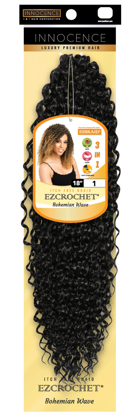 EZCROCHET Bohemian Wave 18" - BRAID BEAUTY