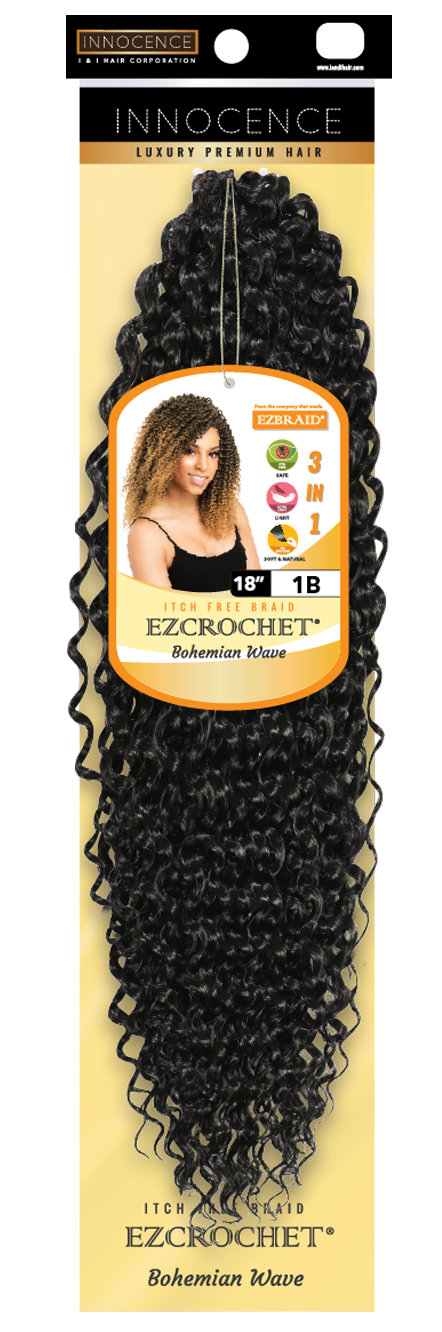 EZCROCHET Bohemian Wave 18" - BRAID BEAUTY