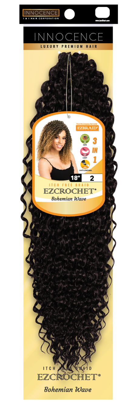 EZCROCHET Bohemian Wave 18" - BRAID BEAUTY
