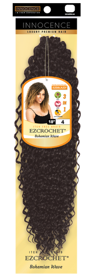 EZCROCHET Bohemian Wave 18" - BRAID BEAUTY
