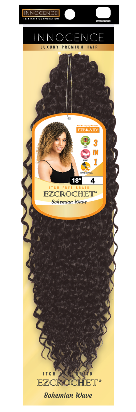 EZCROCHET Bohemian Wave 18" - BRAID BEAUTY