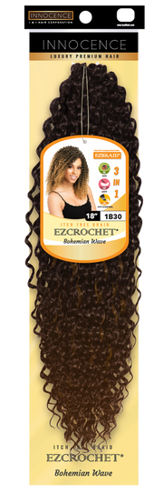 EZCROCHET Bohemian Wave 18" - BRAID BEAUTY
