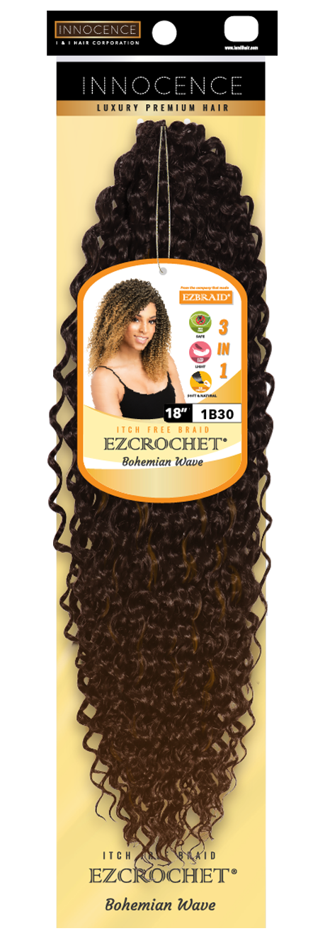EZCROCHET Bohemian Wave 18" - BRAID BEAUTY