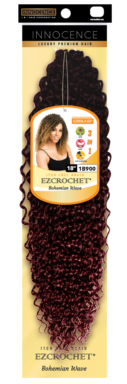 EZCROCHET Bohemian Wave 18" - BRAID BEAUTY