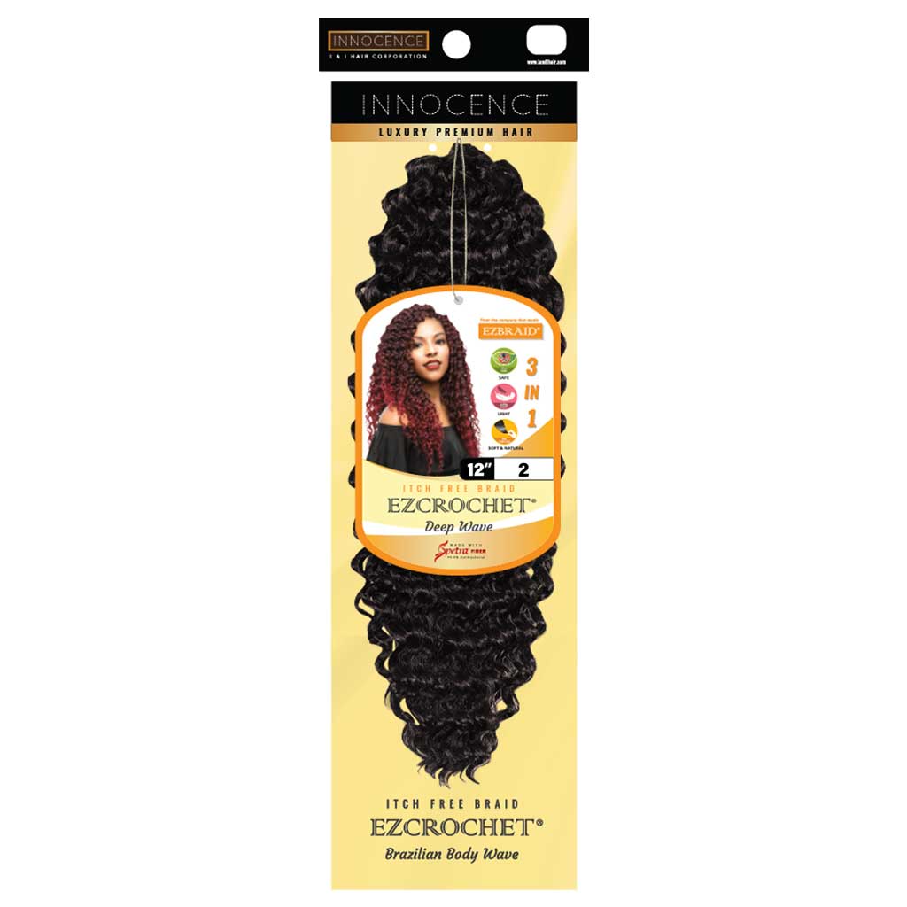 EZCROCHET Deep Wave 12" - BRAID BEAUTY