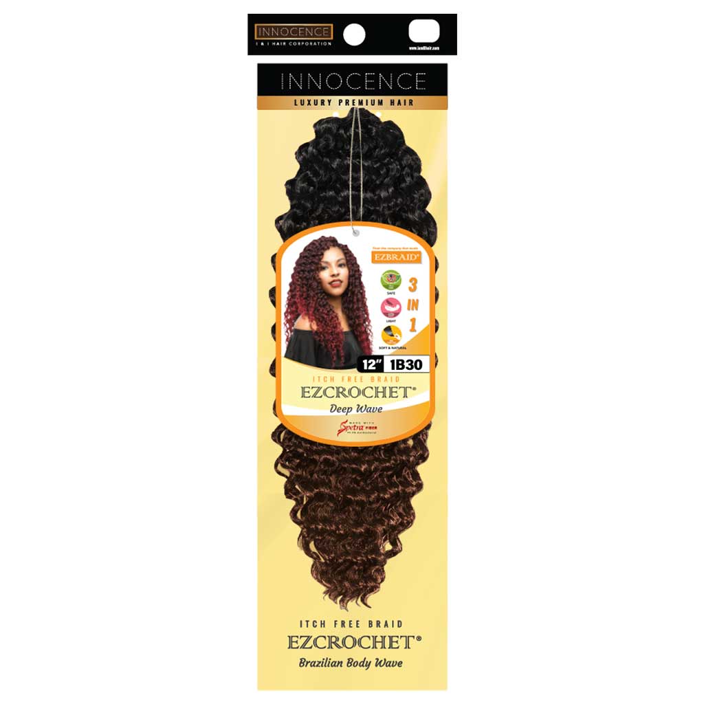 EZCROCHET Deep Wave 12" - BRAID BEAUTY